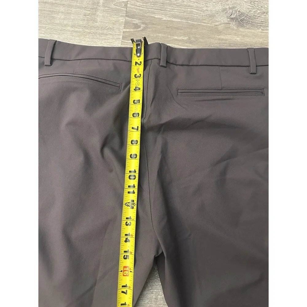 Rhône Gotham Pants Slim Thunderstorm Gray Size 38x32 Mens